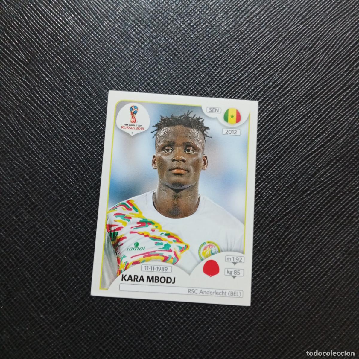 Cartes &agrave; collectionner de Football: 615 KARA MBODJ SENEGAL PANINI MUNDIAL RUSIA 2018 CROMO FUTBOL 18 - SIN PEGAR - /CJ2 ....