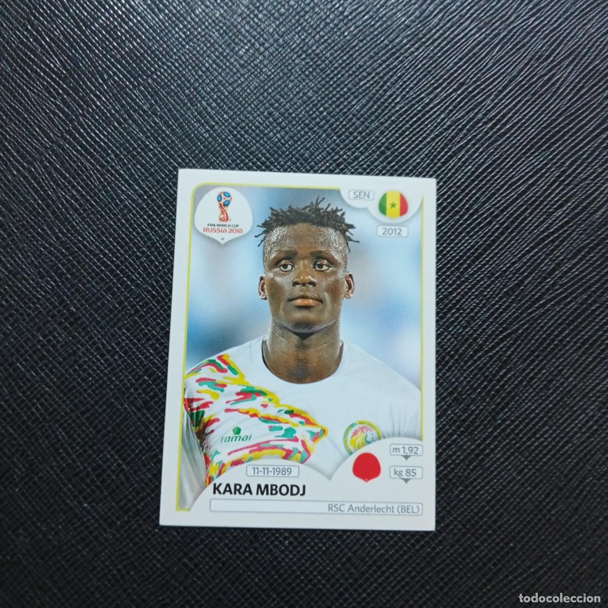 Cartes &agrave; collectionner de Football: 615 KARA MBODJ SENEGAL PANINI MUNDIAL RUSIA 2018 CROMO FUTBOL 18 - SIN PEGAR - /CJ2 .....