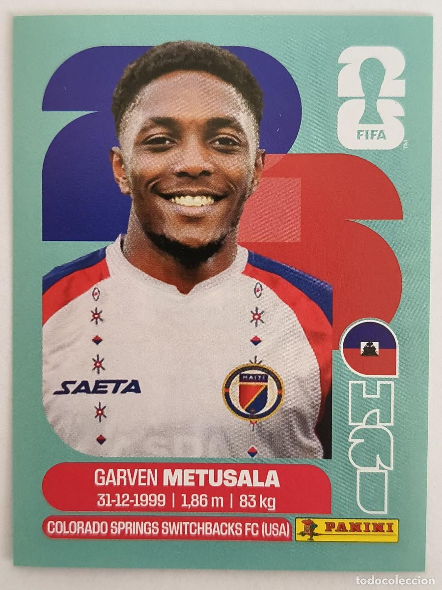 Cromos de f&uacute;tbol: #HAI8 METUSALA (HAITI) MUNDIAL 2026 PANINI