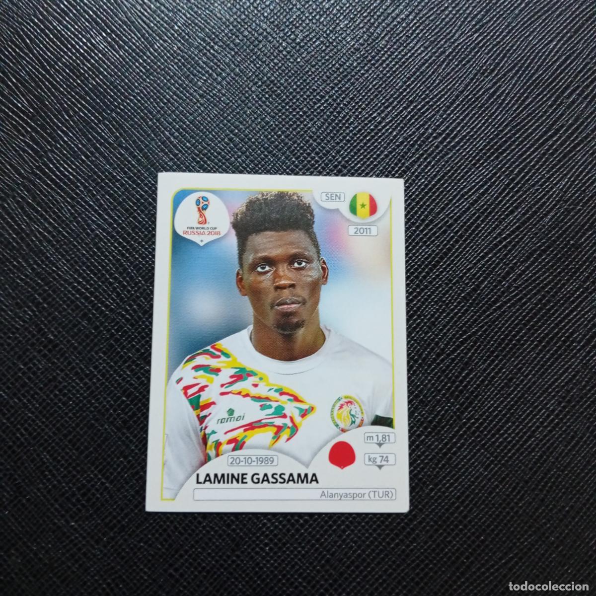 Cromos de f&uacute;tbol: 616 LAMINE GASSANA SENEGAL PANINI MUNDIAL RUSIA 2018 CROMO FUTBOL 18 - SIN PEGAR - /CJ2