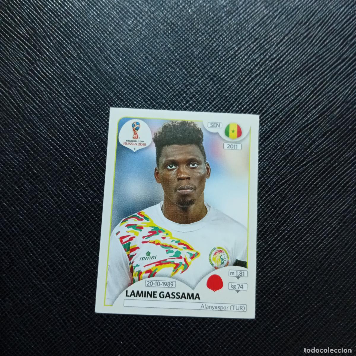 Cromos de f&uacute;tbol: 616 LAMINE GASSANA SENEGAL PANINI MUNDIAL RUSIA 2018 CROMO FUTBOL 18 - SIN PEGAR - /CJ2 ..