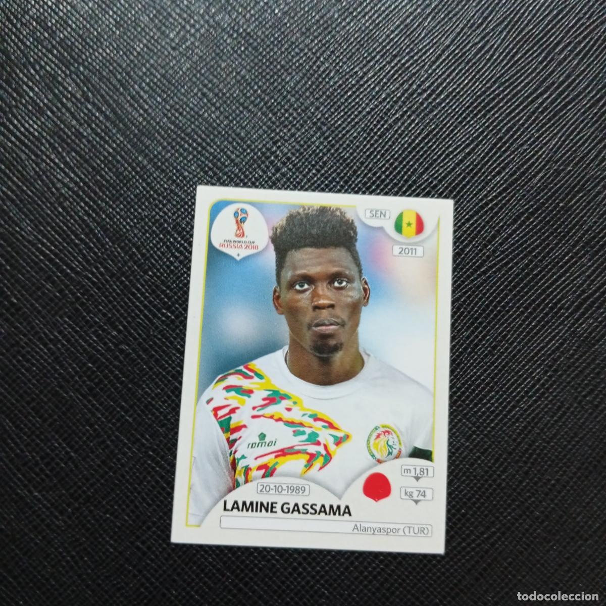 Cromos de f&uacute;tbol: 616 LAMINE GASSANA SENEGAL PANINI MUNDIAL RUSIA 2018 CROMO FUTBOL 18 - SIN PEGAR - /CJ2 ....
