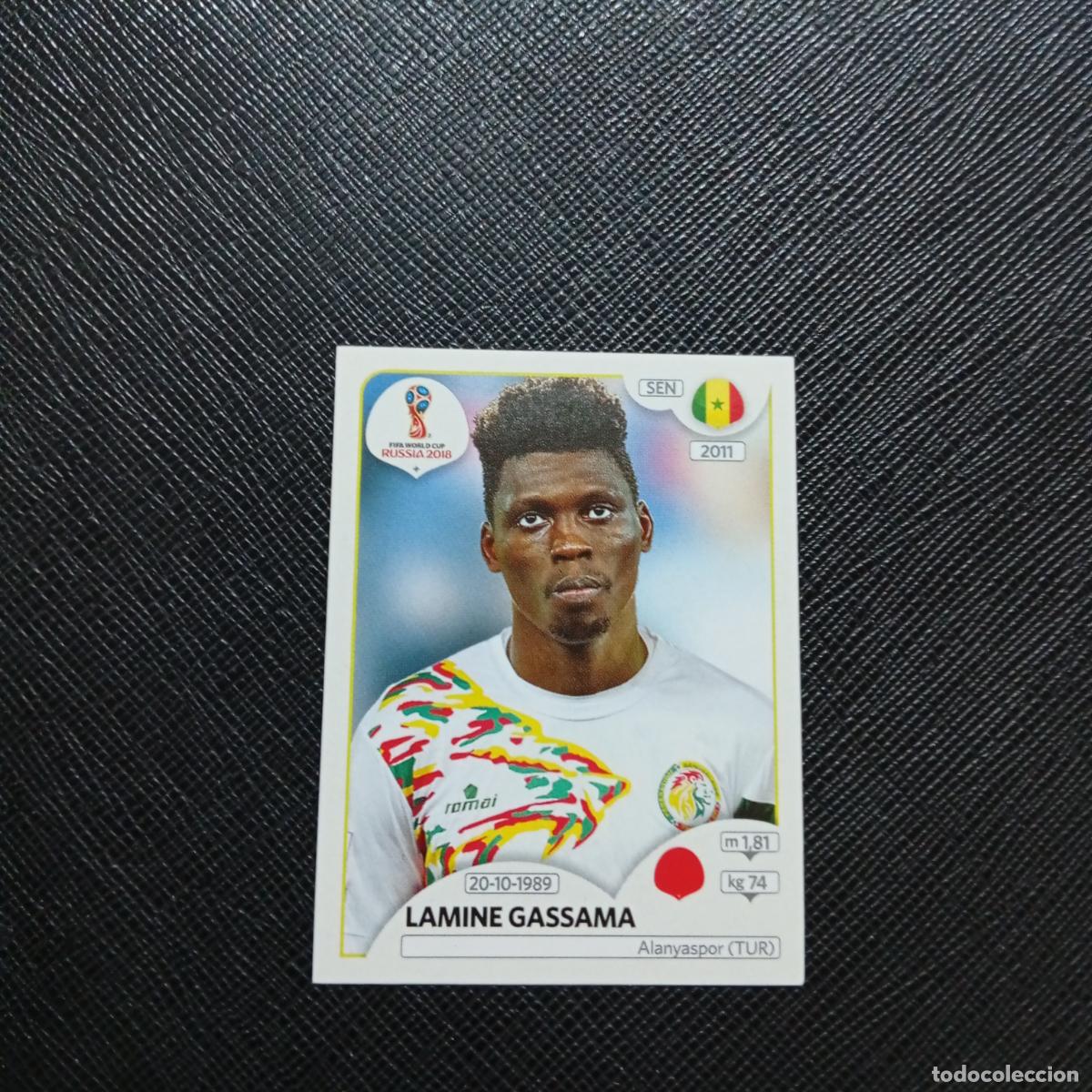 Cromos de f&uacute;tbol: 616 LAMINE GASSANA SENEGAL PANINI MUNDIAL RUSIA 2018 CROMO FUTBOL 18 - SIN PEGAR - /CJ2 .....