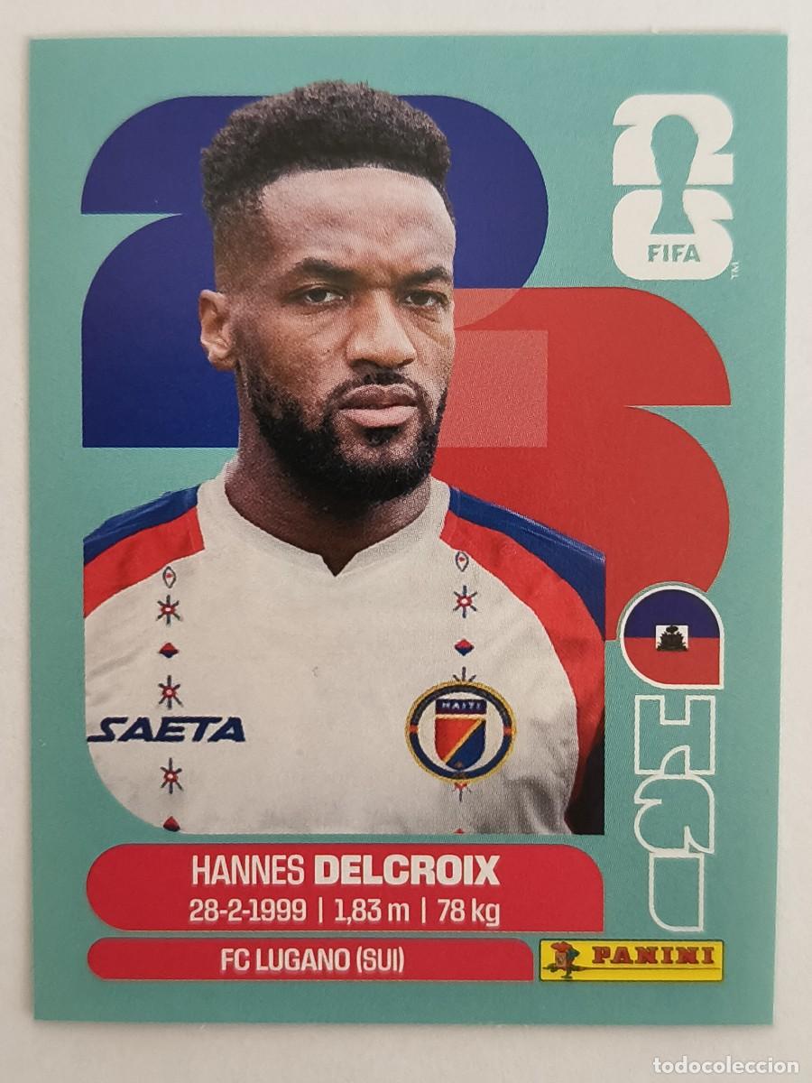 Cromos de f&uacute;tbol: #HAI9 DELCROIX (HAITI) MUNDIAL 2026 PANINI