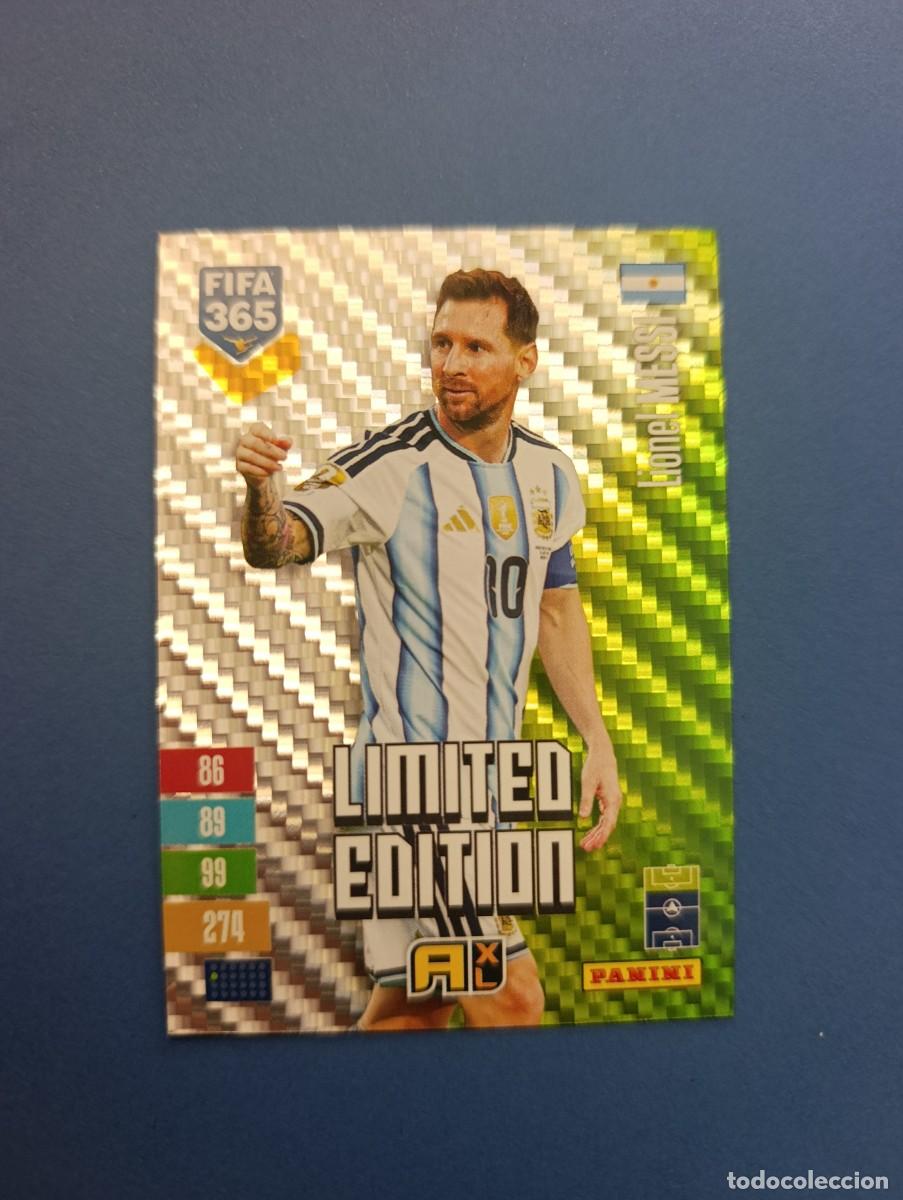 Cromos de f&uacute;tbol: MESSI LIMTADA, FIFA 365 2027, LE ARGENTINA