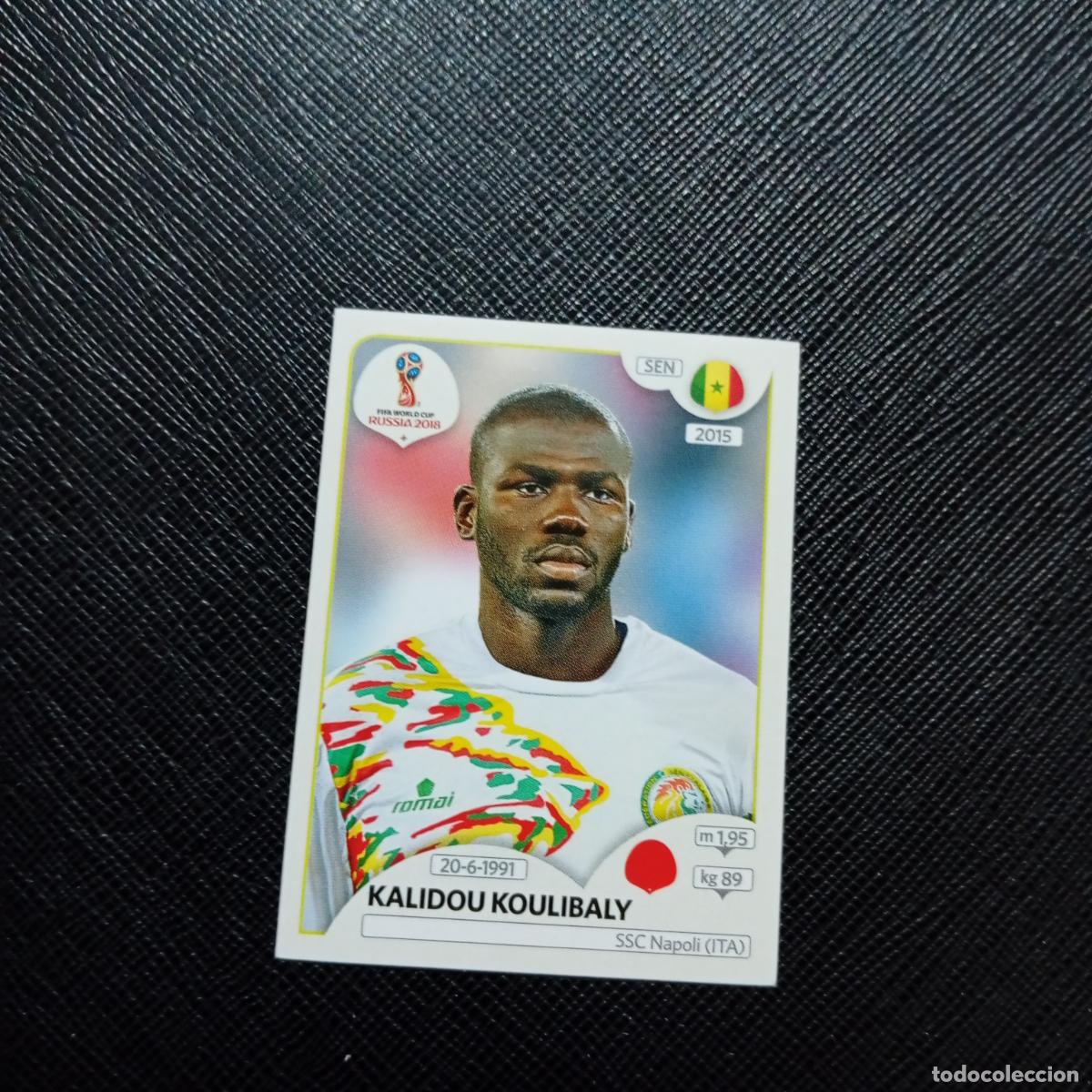 Cromos de f&uacute;tbol: 617 KOULIBALY SENEGAL PANINI MUNDIAL RUSIA 2018 CROMO FUTBOL 18 - SIN PEGAR - /CJ2