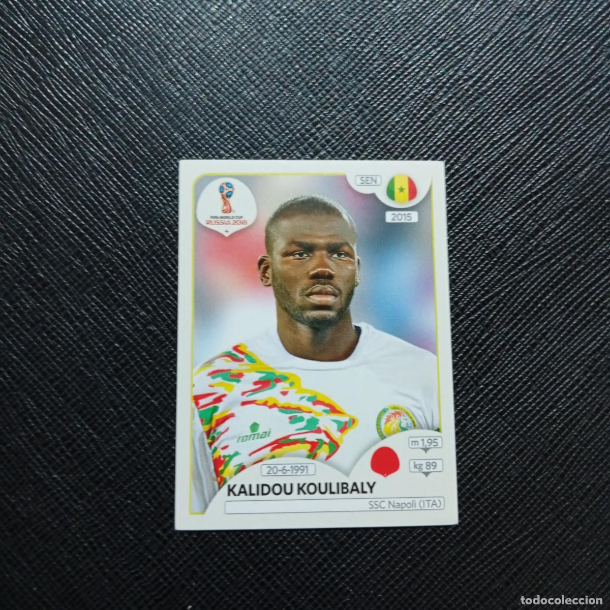 Cromos de f&uacute;tbol: 617 KOULIBALY SENEGAL PANINI MUNDIAL RUSIA 2018 CROMO FUTBOL 18 - SIN PEGAR - /CJ2 .