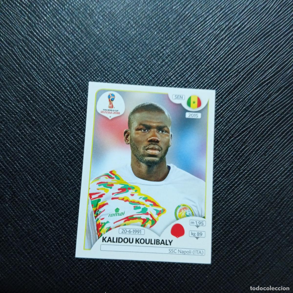 Cromos de f&uacute;tbol: 617 KOULIBALY SENEGAL PANINI MUNDIAL RUSIA 2018 CROMO FUTBOL 18 - SIN PEGAR - /CJ2 ....