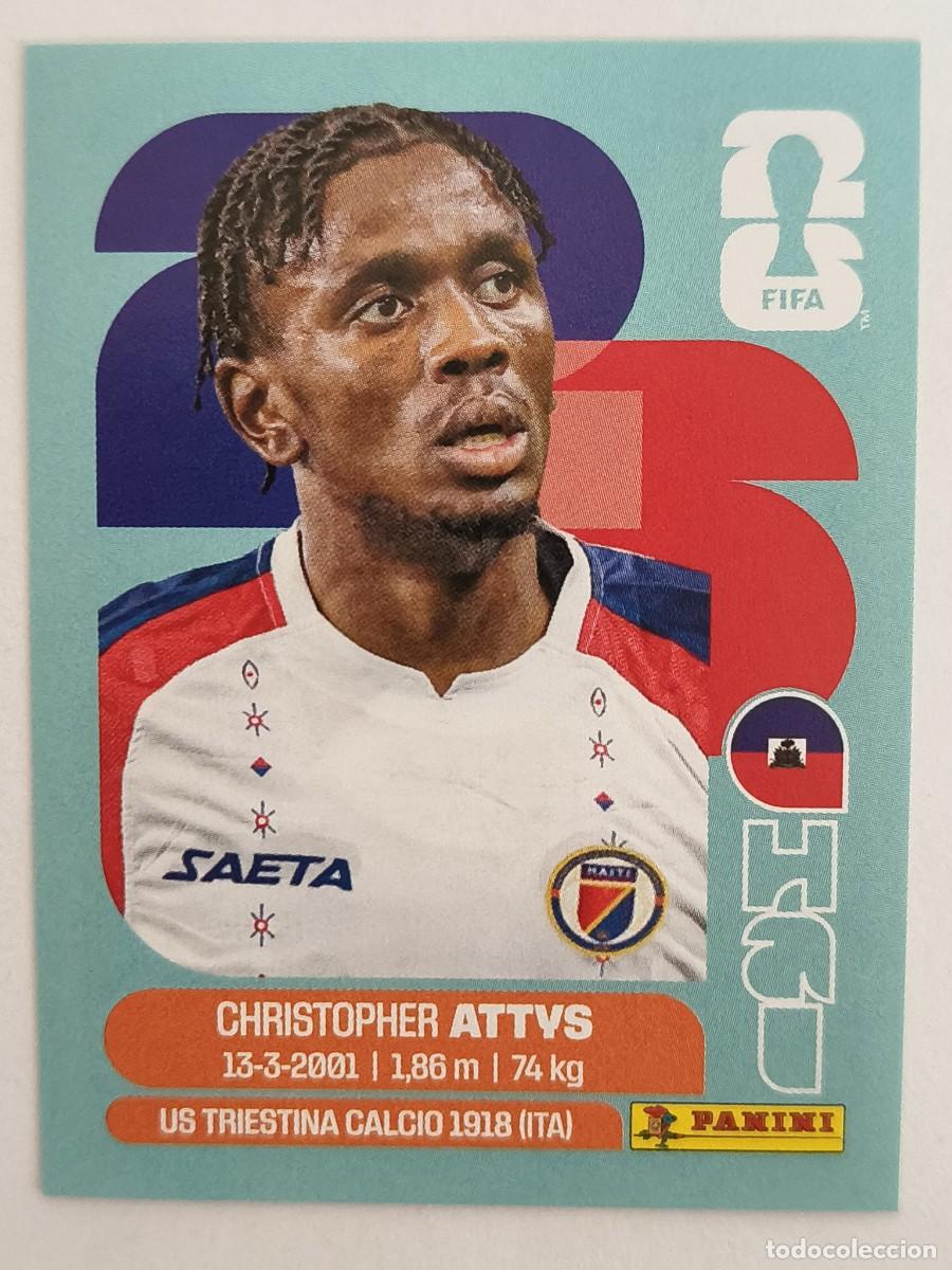 Fu&szlig;ball-Sticker: #HAI 14 ATTYS (HAITI) MUNDIAL 2026 PANINI