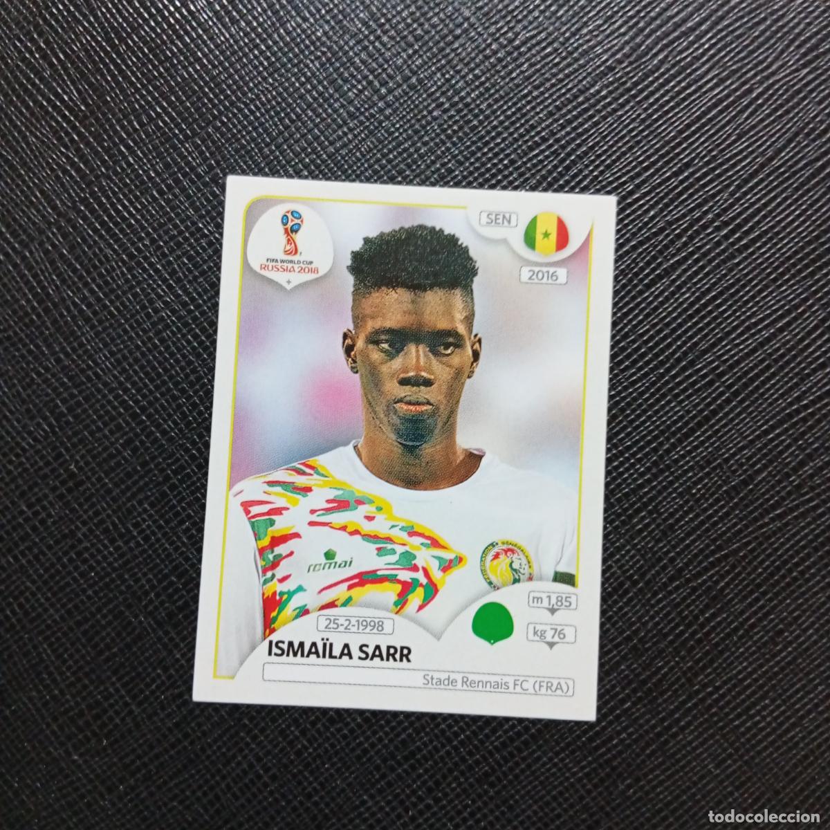 Fu&szlig;ball-Sticker: 630 ISMAILA SARR SENEGAL PANINI MUNDIAL RUSIA 2018 CROMO FUTBOL 18 - SIN PEGAR - /CJ2 .