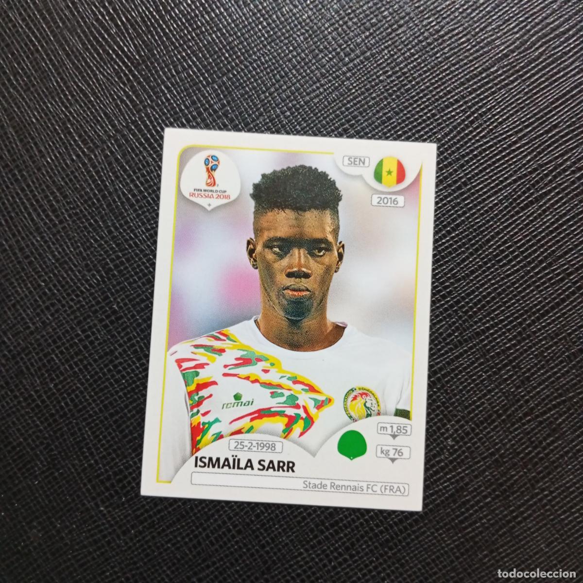 Fu&szlig;ball-Sticker: 630 ISMAILA SARR SENEGAL PANINI MUNDIAL RUSIA 2018 CROMO FUTBOL 18 - SIN PEGAR - /CJ2 ..