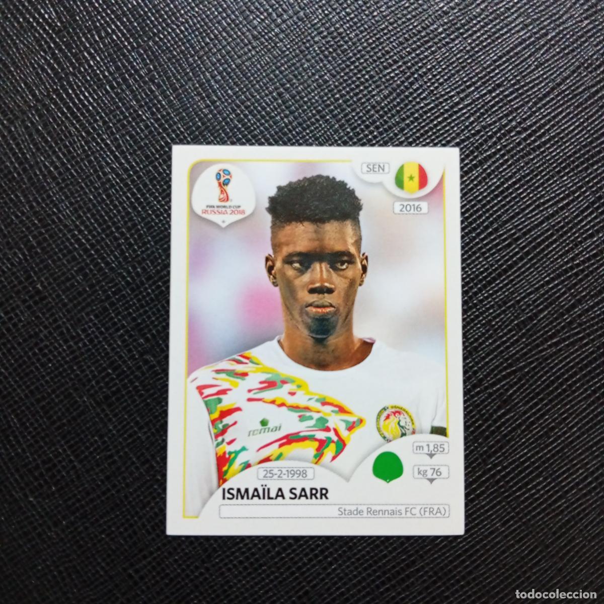Fu&szlig;ball-Sticker: 630 ISMAILA SARR SENEGAL PANINI MUNDIAL RUSIA 2018 CROMO FUTBOL 18 - SIN PEGAR - /CJ2 .....