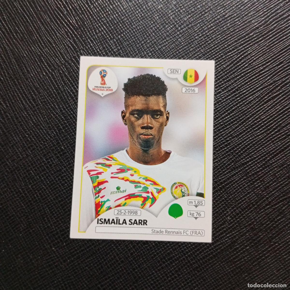 Fu&szlig;ball-Sticker: 630 ISMAILA SARR SENEGAL PANINI MUNDIAL RUSIA 2018 CROMO FUTBOL 18 - SIN PEGAR - /CJ2 .......