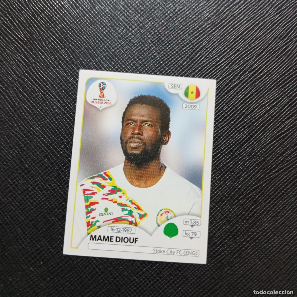 Fu&szlig;ball-Sticker: 631 MAME DIOUF SENEGAL PANINI MUNDIAL RUSIA 2018 CROMO FUTBOL 18 - SIN PEGAR - /CJ2 ..