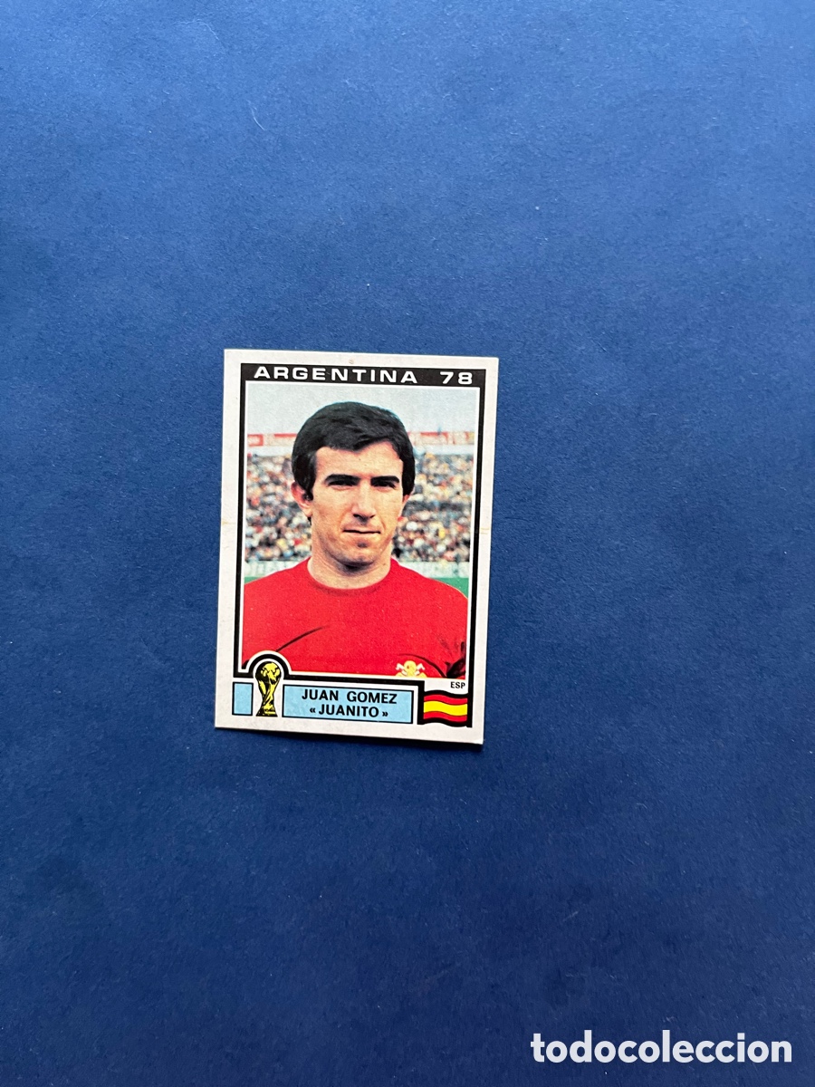 Cromos de f&uacute;tbol: Juanito Panini Argentina 78 sin pegar .