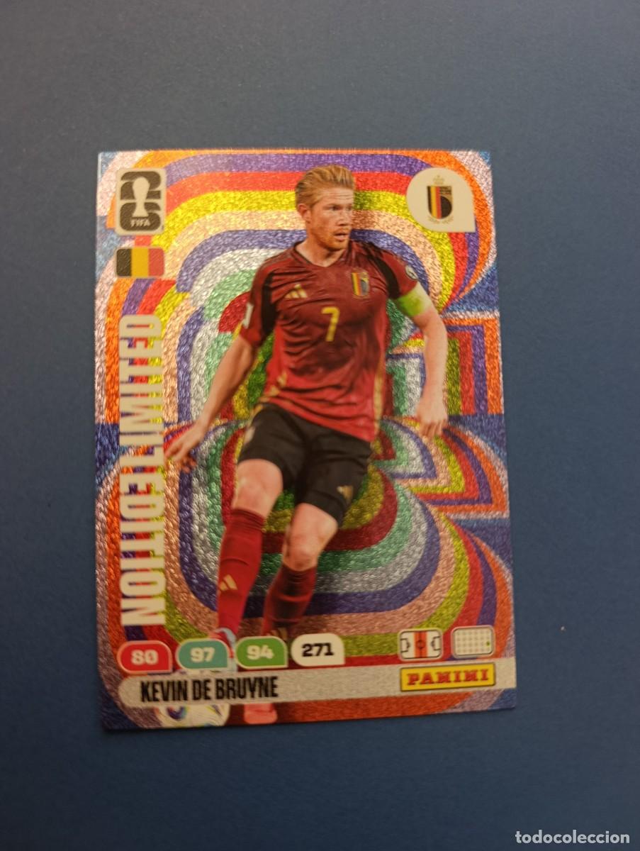 Cromos de f&uacute;tbol: DE BRUYNE ADRENALYN MUNDIAL 2026