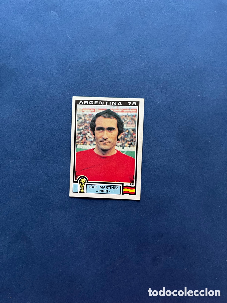 Cromos de f&uacute;tbol: Pirri Panini Argentina 78 sin pegar .