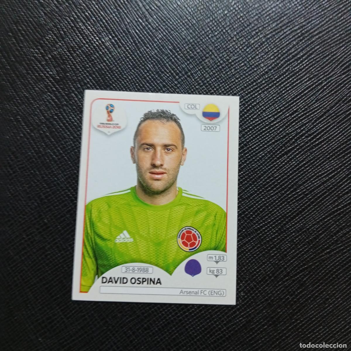 Cromos de f&uacute;tbol: 634 DAVID OSPINA COLOMBIA PANINI MUNDIAL RUSIA 2018 CROMO FUTBOL 18 - SIN PEGAR - /CJ2 .....