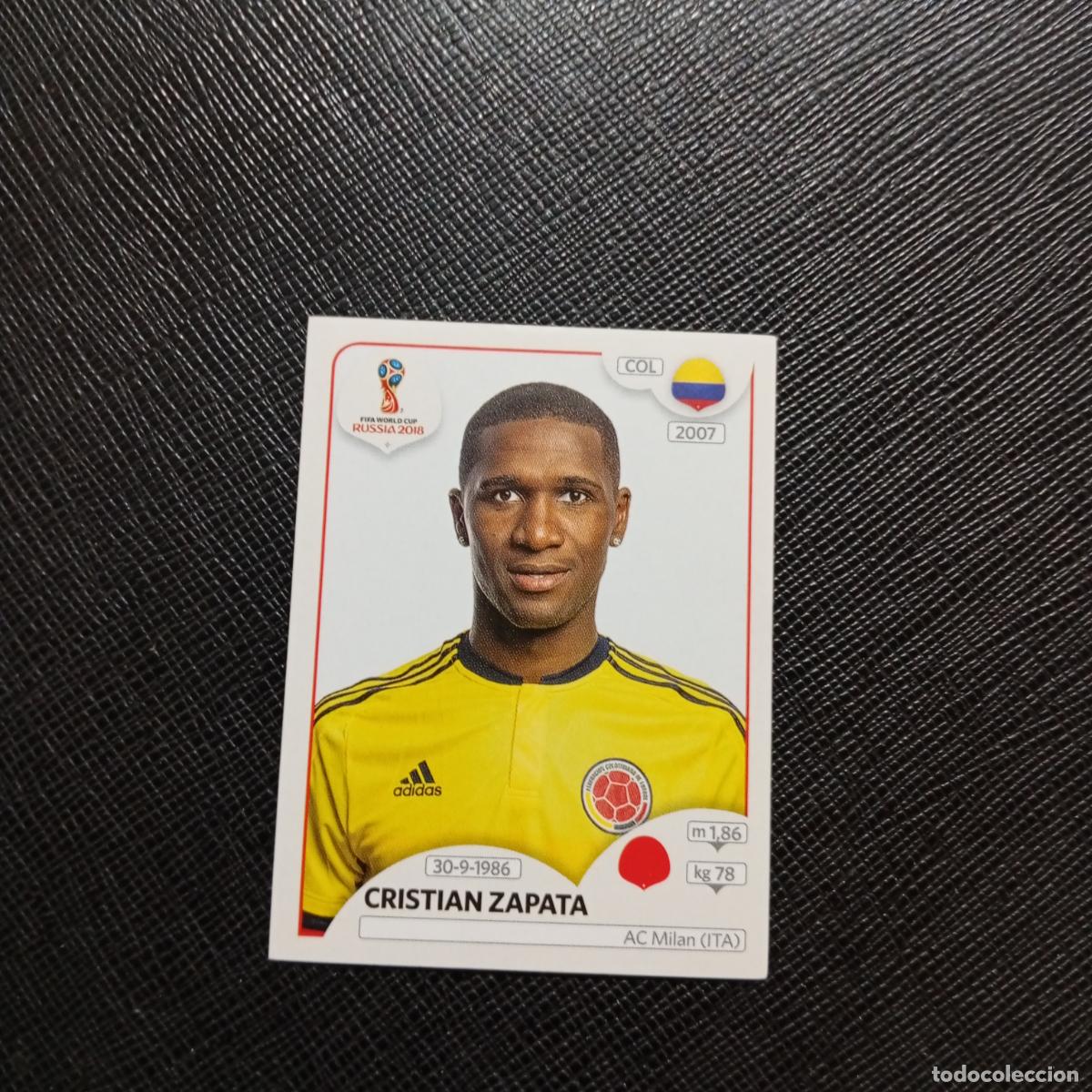 Cromos de f&uacute;tbol: 635 ZAPATA COLOMBIA PANINI MUNDIAL RUSIA 2018 CROMO FUTBOL 18 - SIN PEGAR - /CJ2 .....