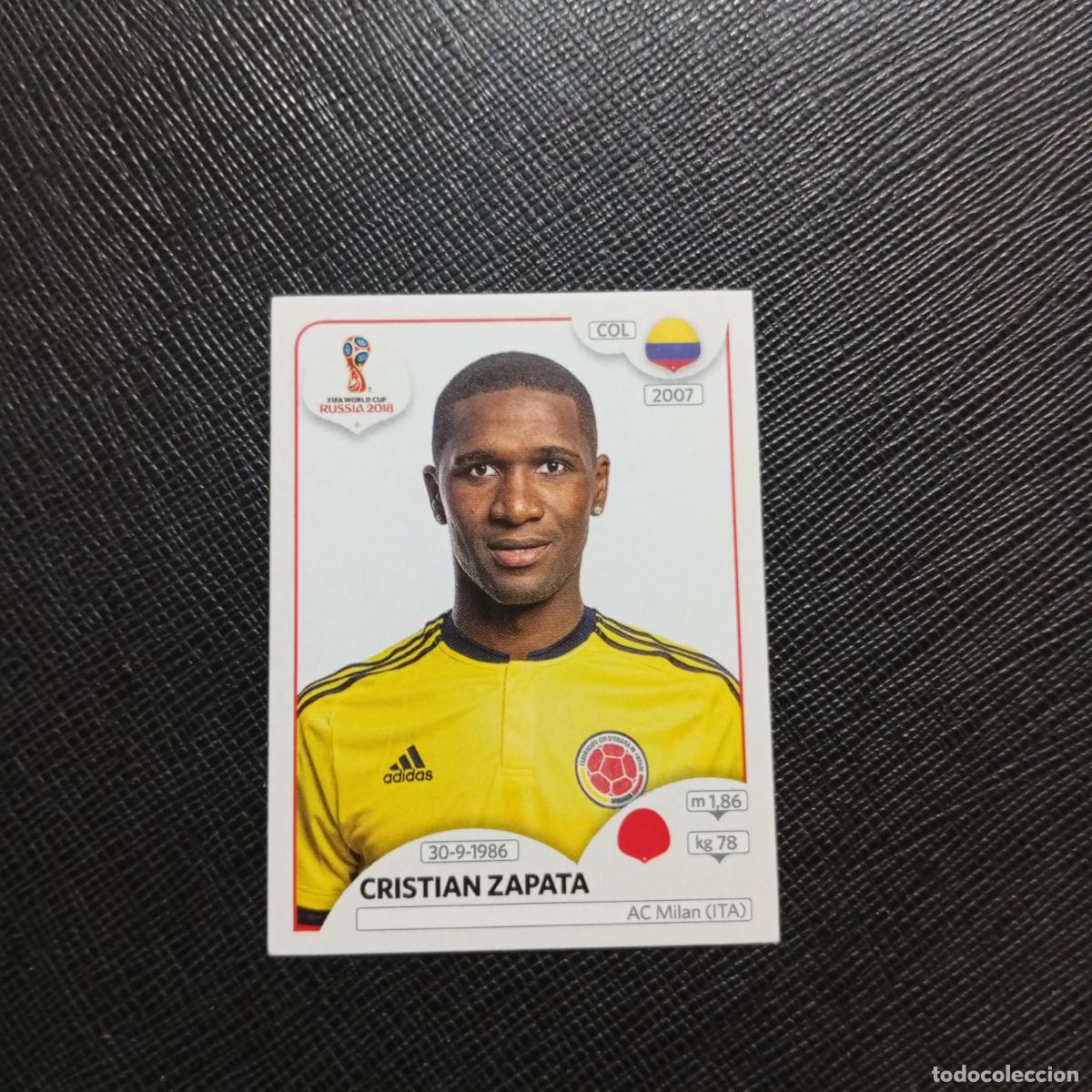 Cromos de f&uacute;tbol: 635 ZAPATA COLOMBIA PANINI MUNDIAL RUSIA 2018 CROMO FUTBOL 18 - SIN PEGAR - /CJ2 ....