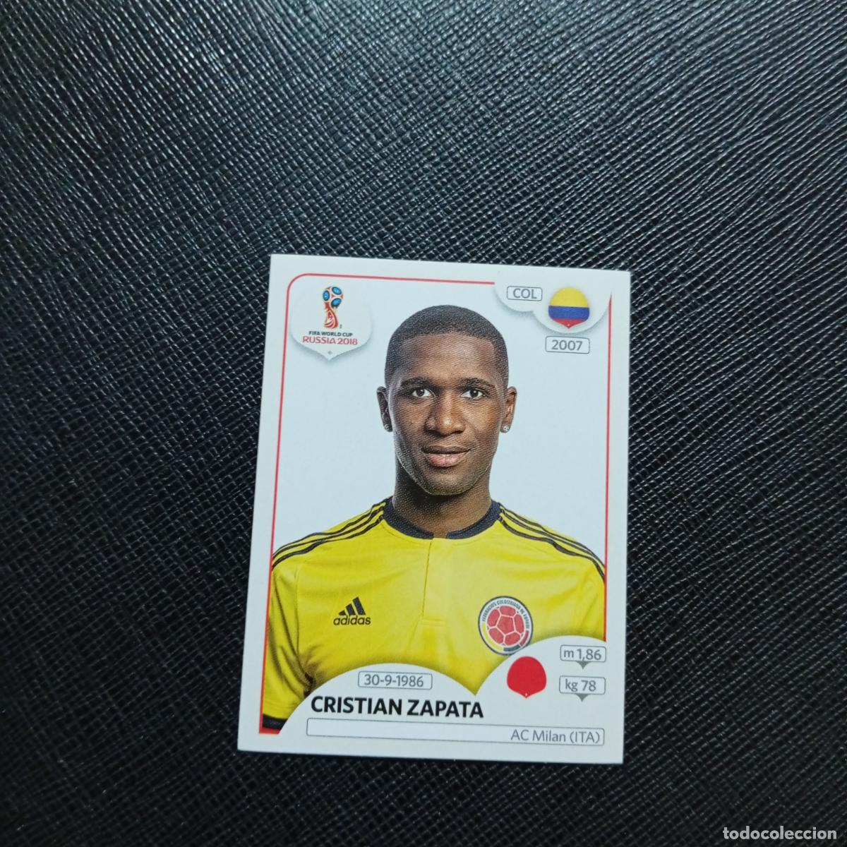 Cromos de f&uacute;tbol: 635 ZAPATA COLOMBIA PANINI MUNDIAL RUSIA 2018 CROMO FUTBOL 18 - SIN PEGAR - /CJ2 ....