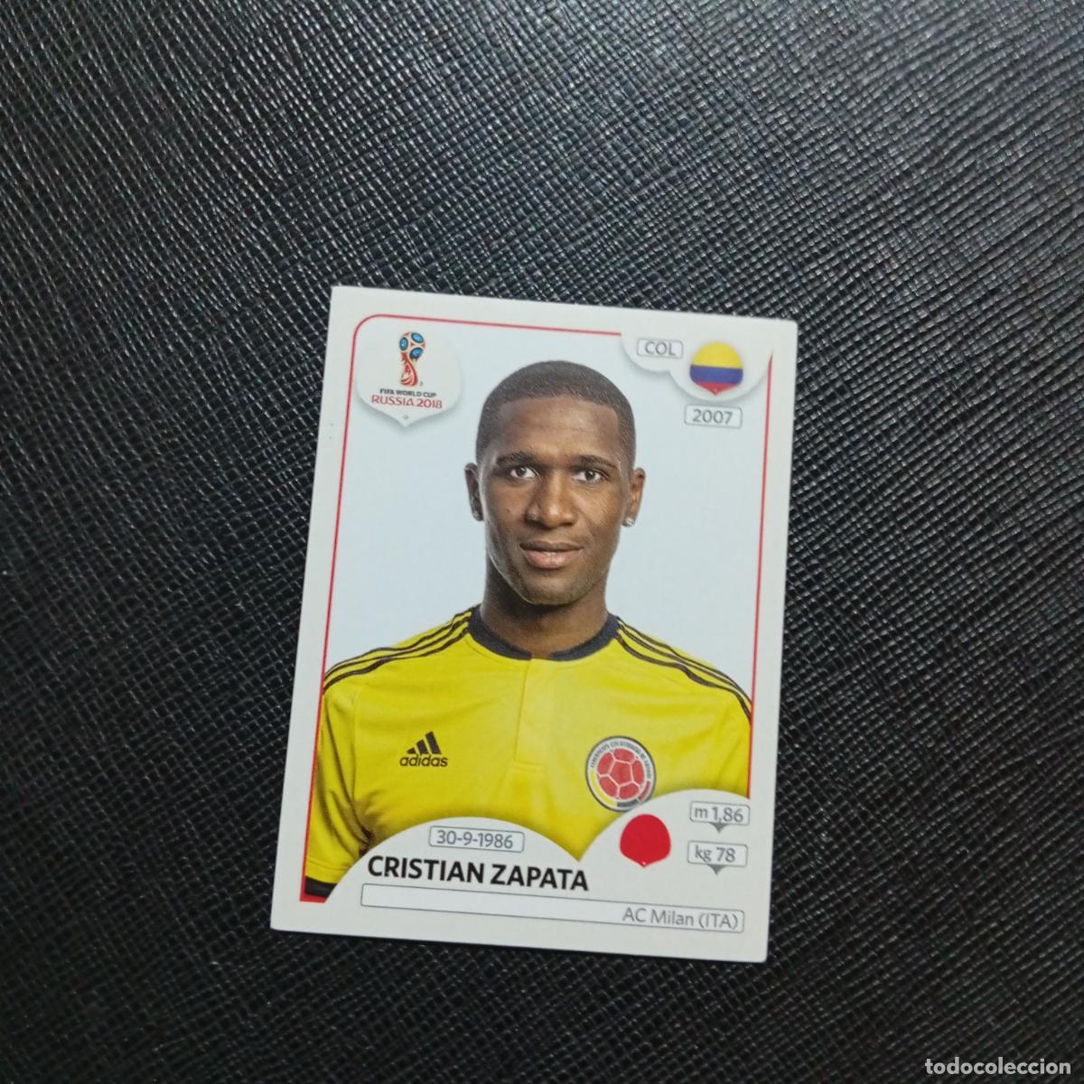 Cromos de f&uacute;tbol: 635 ZAPATA COLOMBIA PANINI MUNDIAL RUSIA 2018 CROMO FUTBOL 18 - SIN PEGAR - /CJ2 ...
