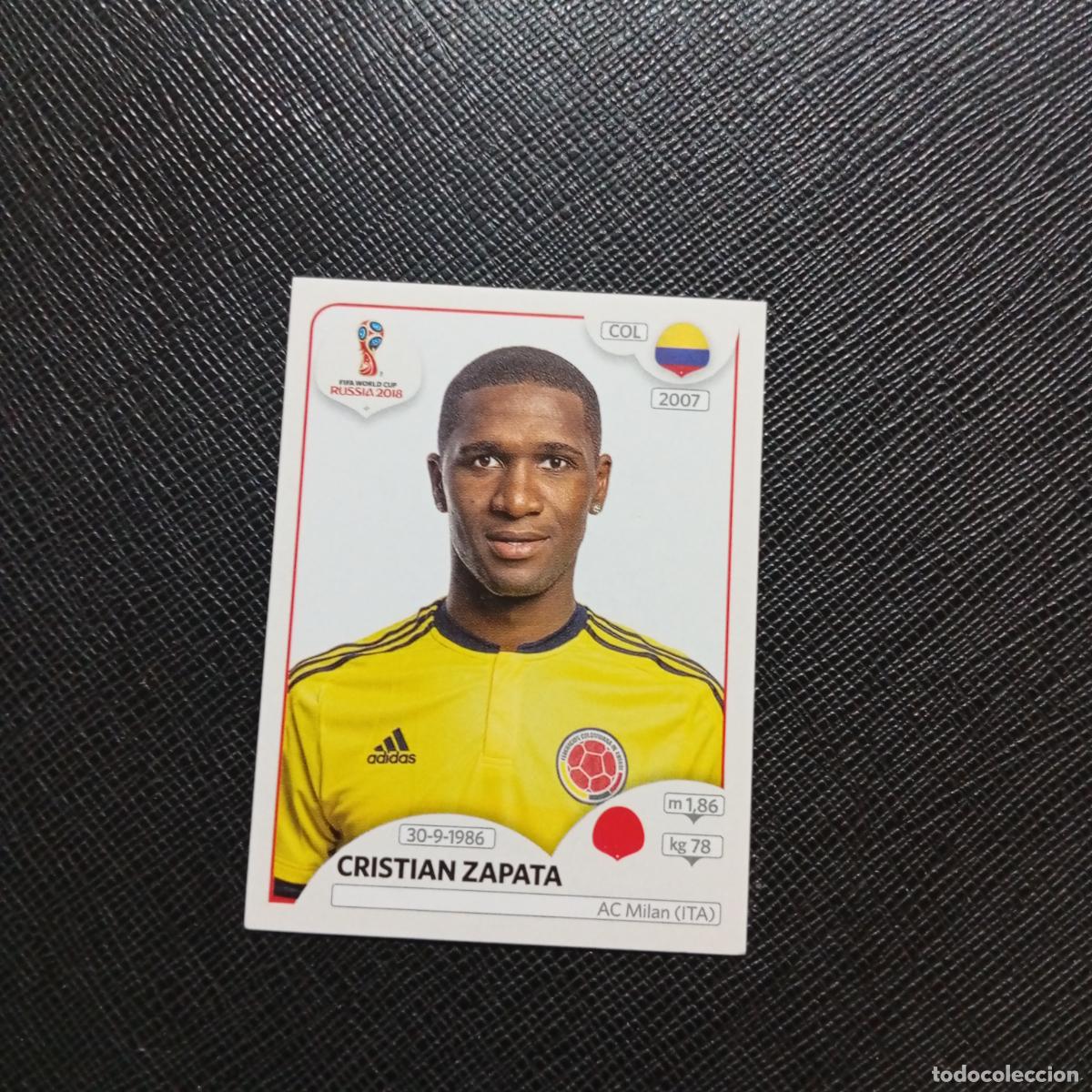 Cromos de f&uacute;tbol: 635 ZAPATA COLOMBIA PANINI MUNDIAL RUSIA 2018 CROMO FUTBOL 18 - SIN PEGAR - /CJ2 ..