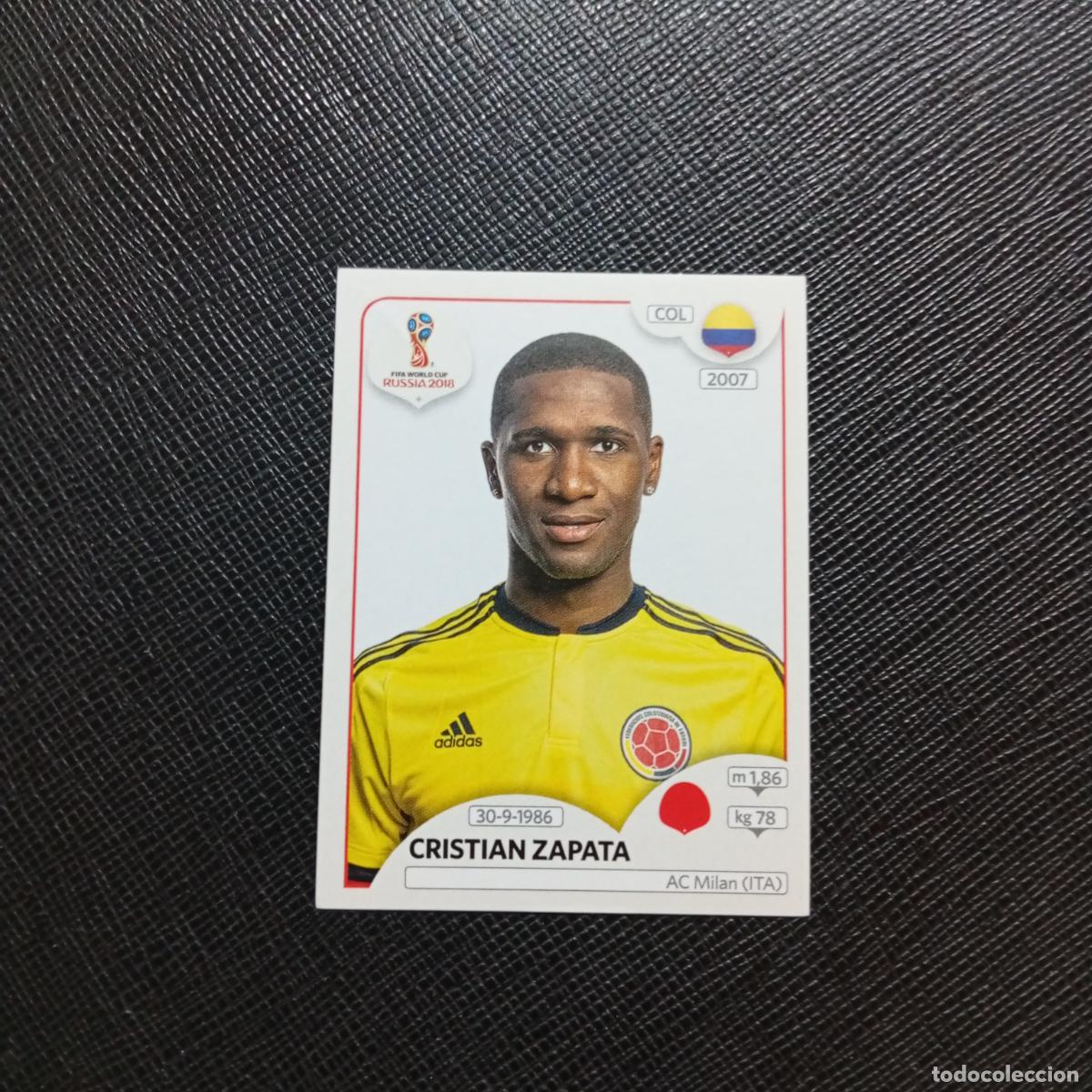 Cromos de f&uacute;tbol: 635 ZAPATA COLOMBIA PANINI MUNDIAL RUSIA 2018 CROMO FUTBOL 18 - SIN PEGAR - /CJ2