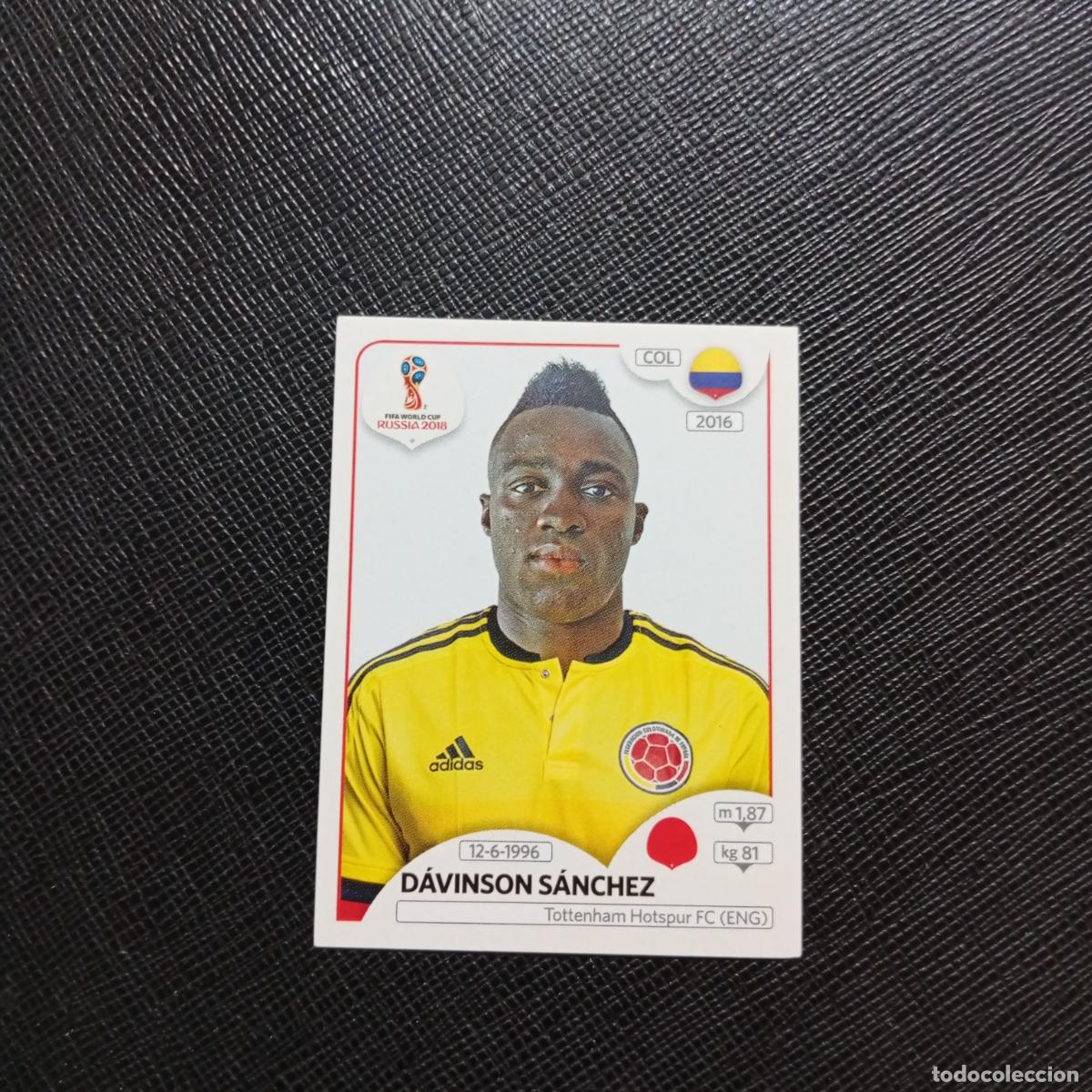 Cromos de f&uacute;tbol: 638 DAVINSON SANCHEZ COLOMBIA PANINI MUNDIAL RUSIA 2018 CROMO FUTBOL 18 - SIN PEGAR - /CJ2