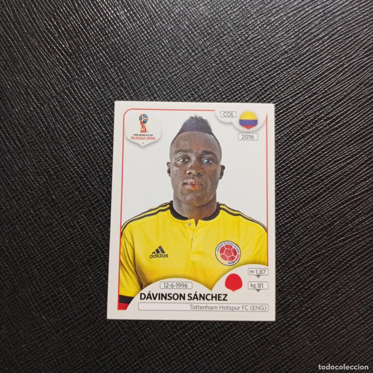 Cromos de f&uacute;tbol: 638 DAVINSON SANCHEZ COLOMBIA PANINI MUNDIAL RUSIA 2018 CROMO FUTBOL 18 - SIN PEGAR - /CJ2 .