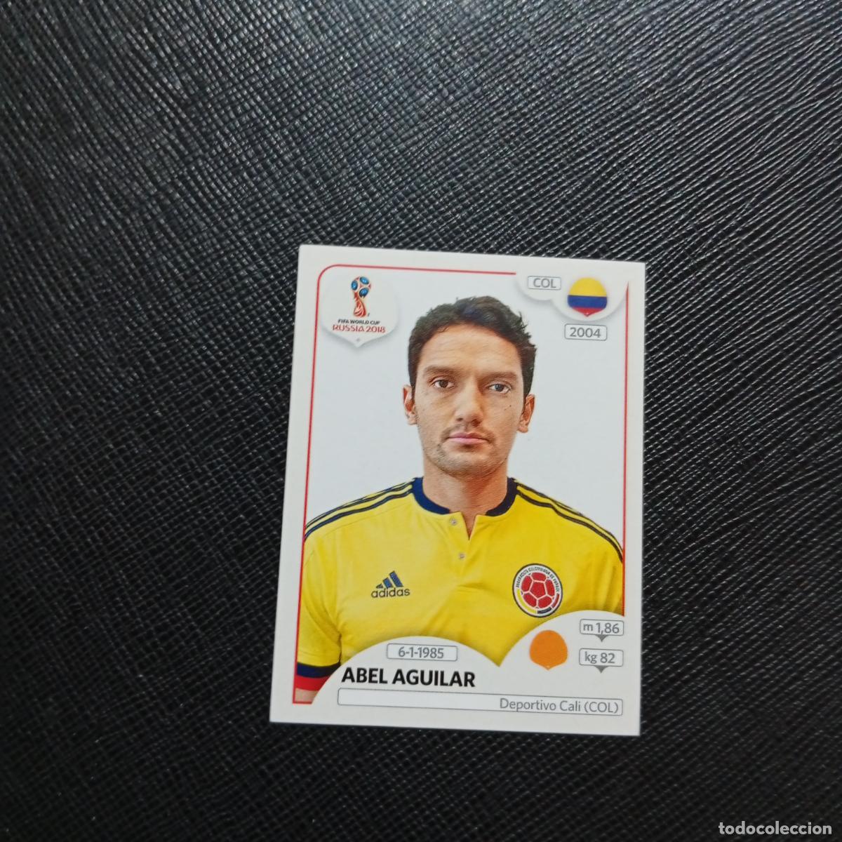 Cromos de f&uacute;tbol: 642 ABEL AGUILAR COLOMBIA PANINI MUNDIAL RUSIA 2018 CROMO FUTBOL 18 - SIN PEGAR - /CJ2