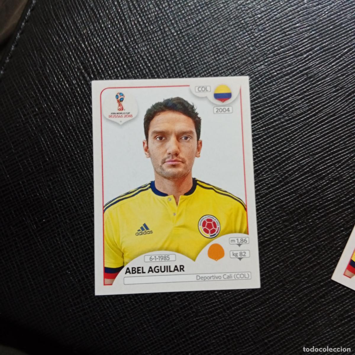 Cromos de f&uacute;tbol: 642 ABEL AGUILAR COLOMBIA PANINI MUNDIAL RUSIA 2018 CROMO FUTBOL 18 - SIN PEGAR - /CJ2 .