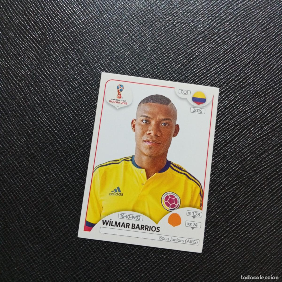 Cromos de f&uacute;tbol: 645 WILMAR BARRIOS COLOMBIA PANINI MUNDIAL RUSIA 2018 CROMO FUTBOL 18 - SIN PEGAR - /CJ2