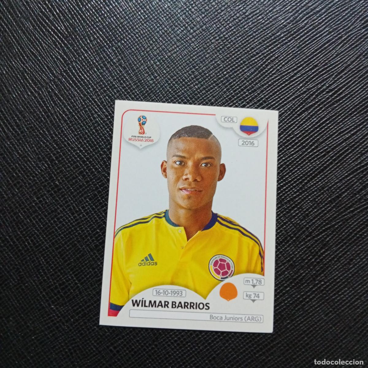 Cromos de f&uacute;tbol: 645 WILMAR BARRIOS COLOMBIA PANINI MUNDIAL RUSIA 2018 CROMO FUTBOL 18 - SIN PEGAR - /CJ2 .