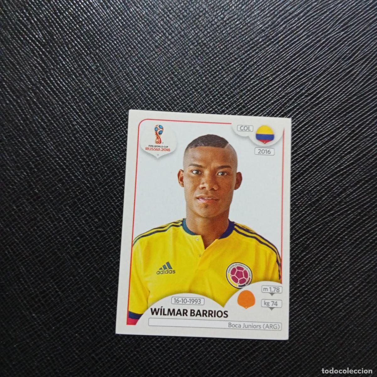 Cromos de f&uacute;tbol: 645 WILMAR BARRIOS COLOMBIA PANINI MUNDIAL RUSIA 2018 CROMO FUTBOL 18 - SIN PEGAR - /CJ2 ..