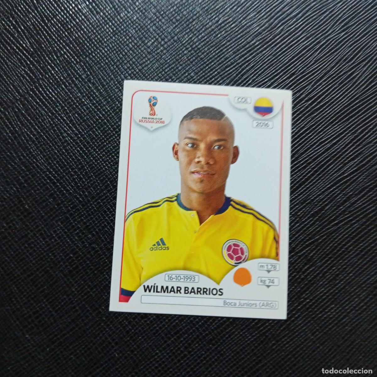 Cromos de f&uacute;tbol: 645 WILMAR BARRIOS COLOMBIA PANINI MUNDIAL RUSIA 2018 CROMO FUTBOL 18 - SIN PEGAR - /CJ2 ...