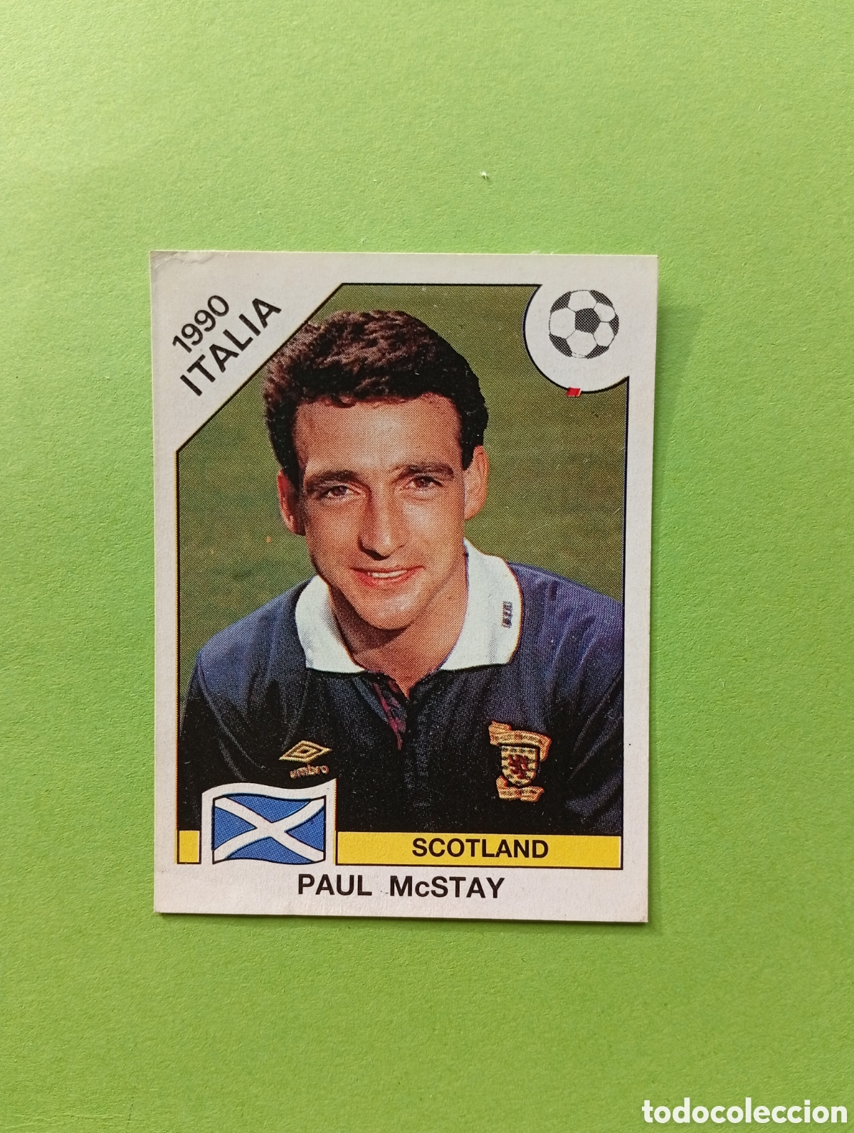 Cromos de f&uacute;tbol: 1990 ITALIA 90 - N&ordm; 223 PAUL McSTAY - ESCOCIA - ED. CARVAJAL / PANINI