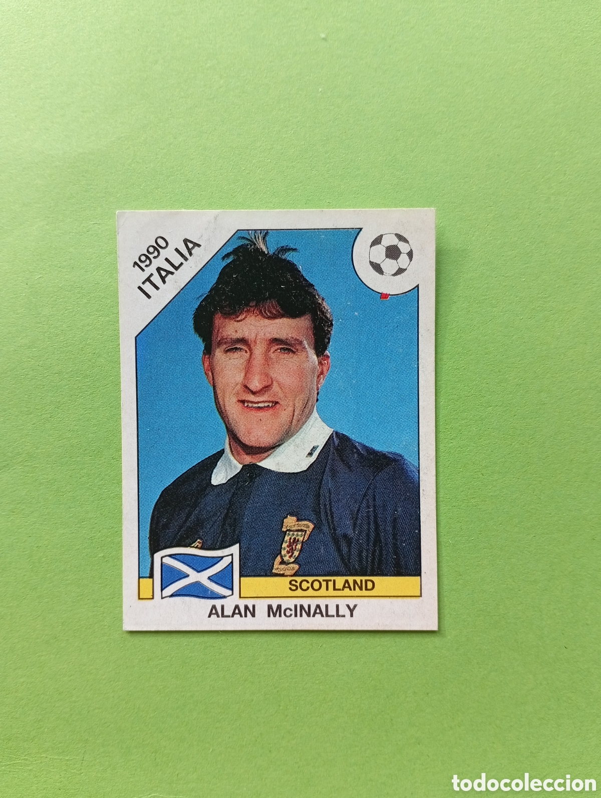 Cromos de f&uacute;tbol: 1990 ITALIA 90 - N&ordm; 228 ALAN McINALLY - ESCOCIA - ED. CARVAJAL / PANINI