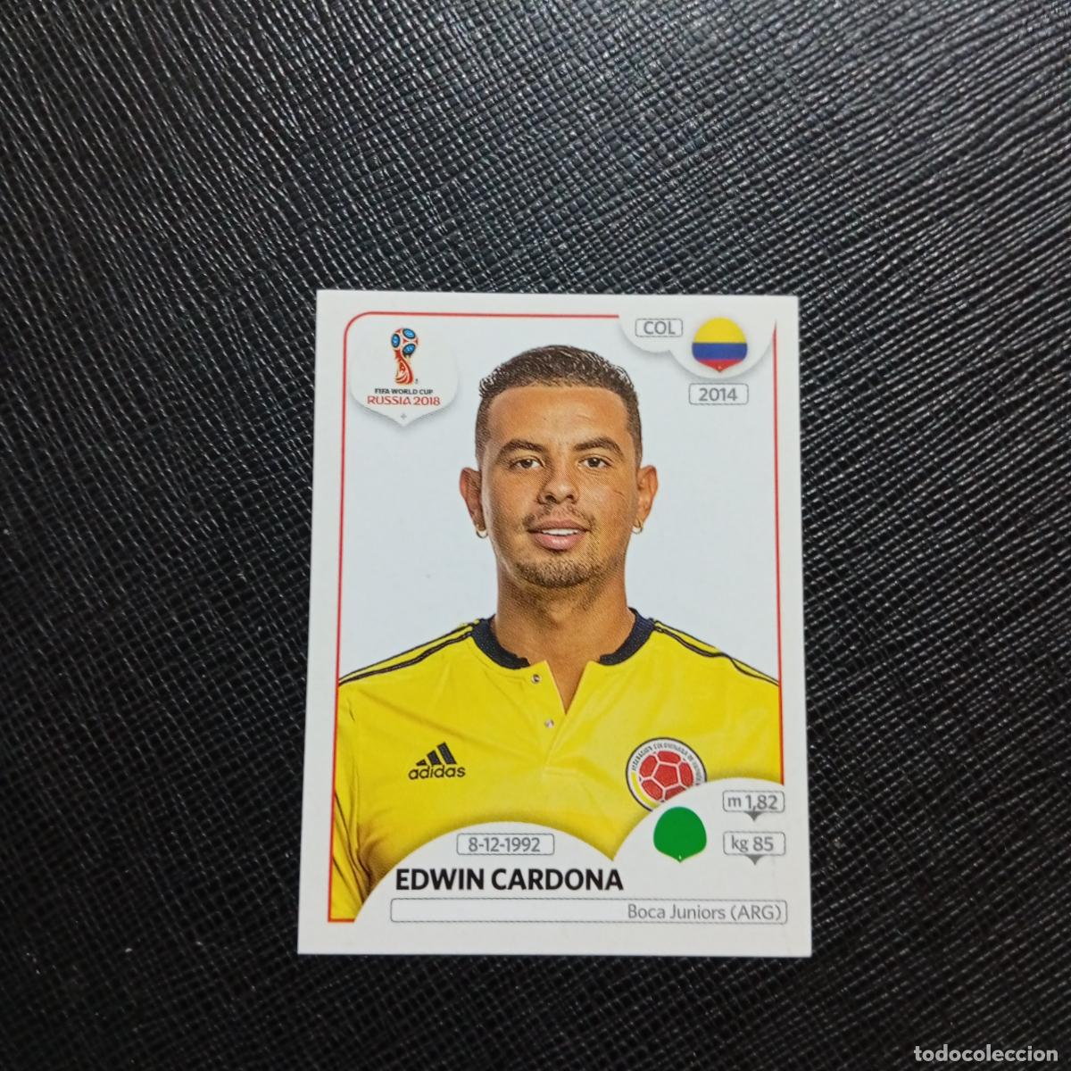 Cromos de f&uacute;tbol: 649 EDWIN CARDONA COLOMBIA PANINI MUNDIAL RUSIA 2018 CROMO FUTBOL 18 - SIN PEGAR - /CJ2