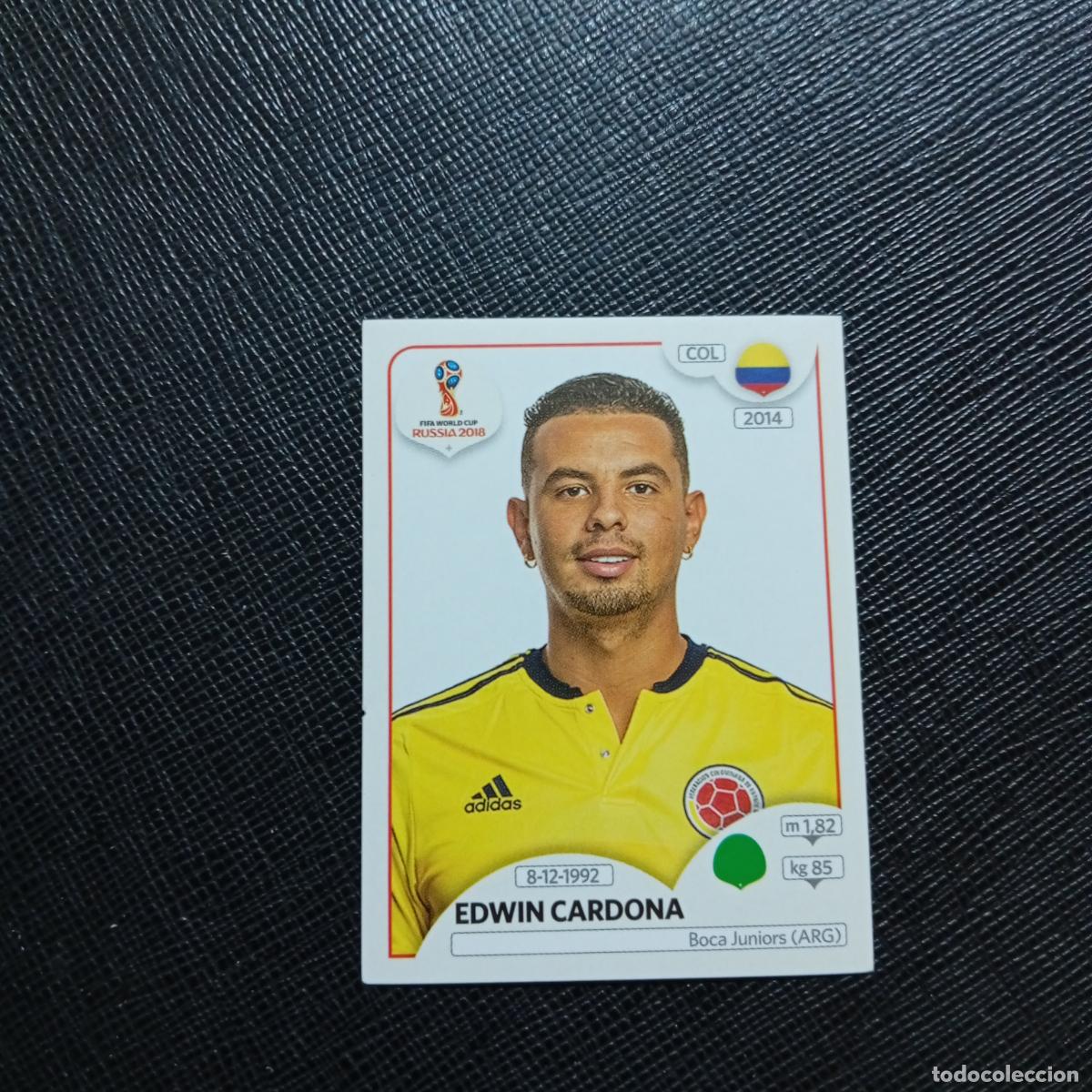 Cromos de f&uacute;tbol: 649 EDWIN CARDONA COLOMBIA PANINI MUNDIAL RUSIA 2018 CROMO FUTBOL 18 - SIN PEGAR - /CJ2