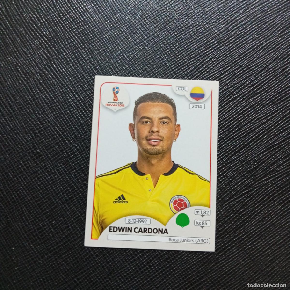 Cromos de f&uacute;tbol: 649 EDWIN CARDONA COLOMBIA PANINI MUNDIAL RUSIA 2018 CROMO FUTBOL 18 - SIN PEGAR - /CJ2 .