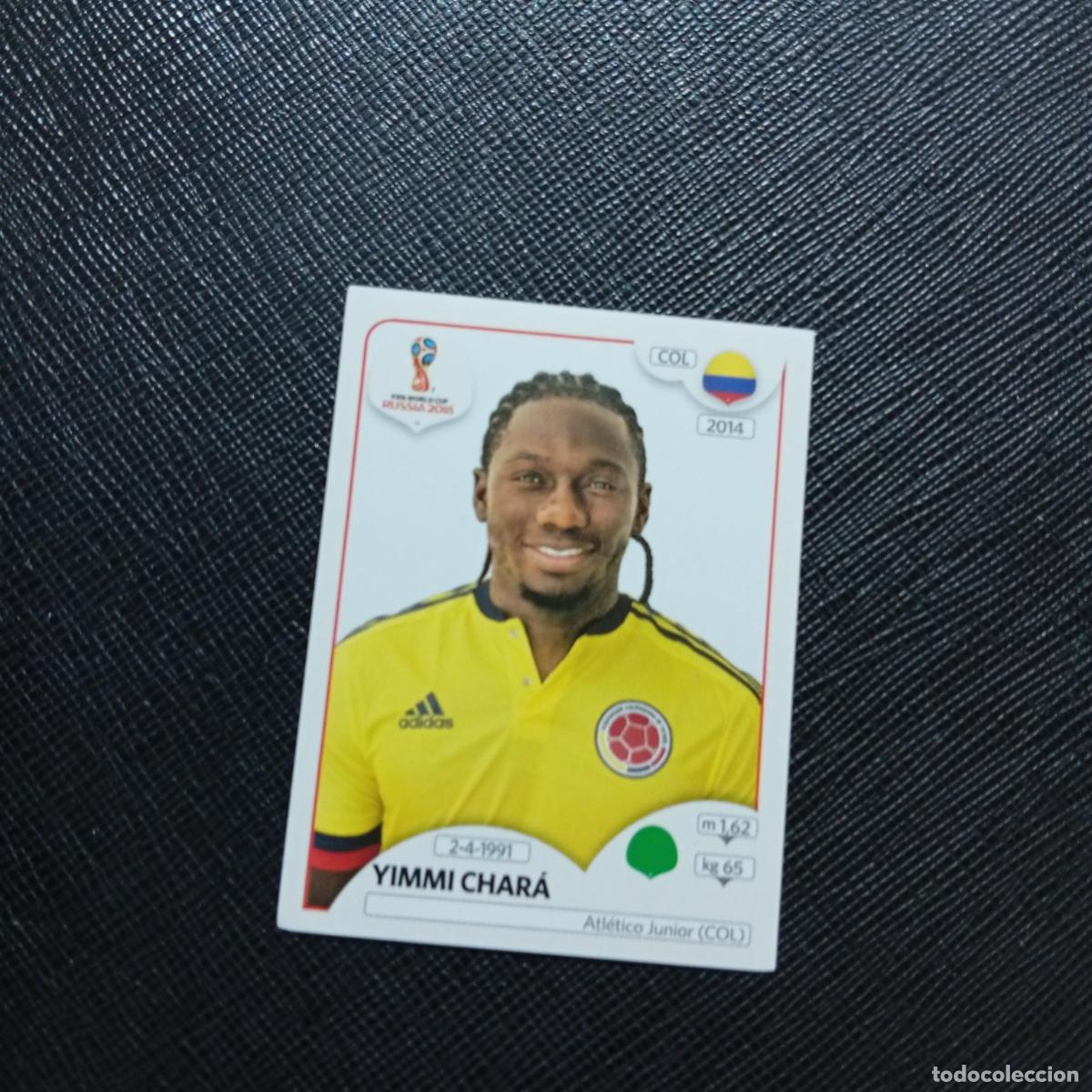 Cromos de f&uacute;tbol: 650 YIMMI CHARA COLOMBIA PANINI MUNDIAL RUSIA 2018 CROMO FUTBOL 18 - SIN PEGAR - /CJ2 ...