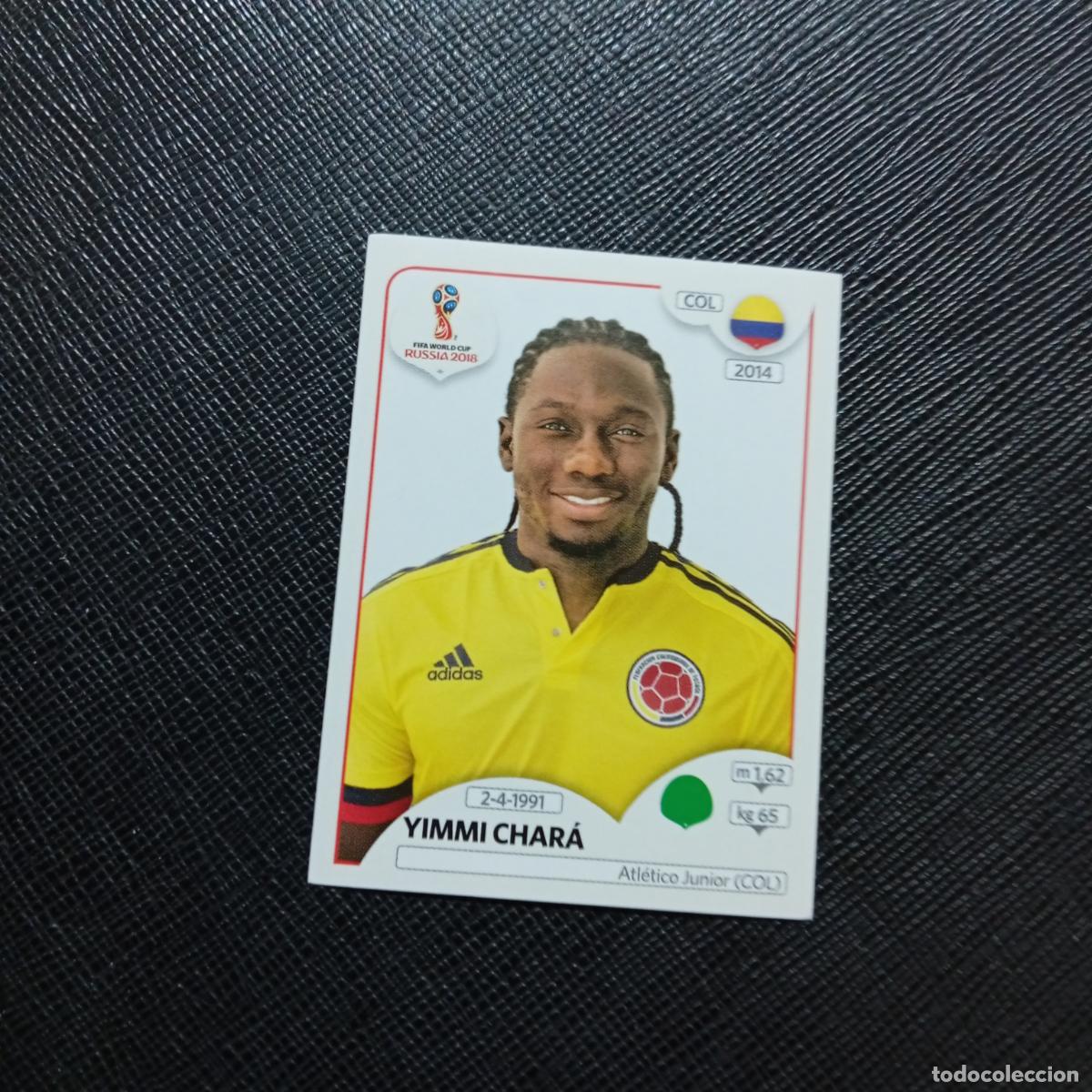Cromos de f&uacute;tbol: 650 YIMMI CHARA COLOMBIA PANINI MUNDIAL RUSIA 2018 CROMO FUTBOL 18 - SIN PEGAR - /CJ2 ....