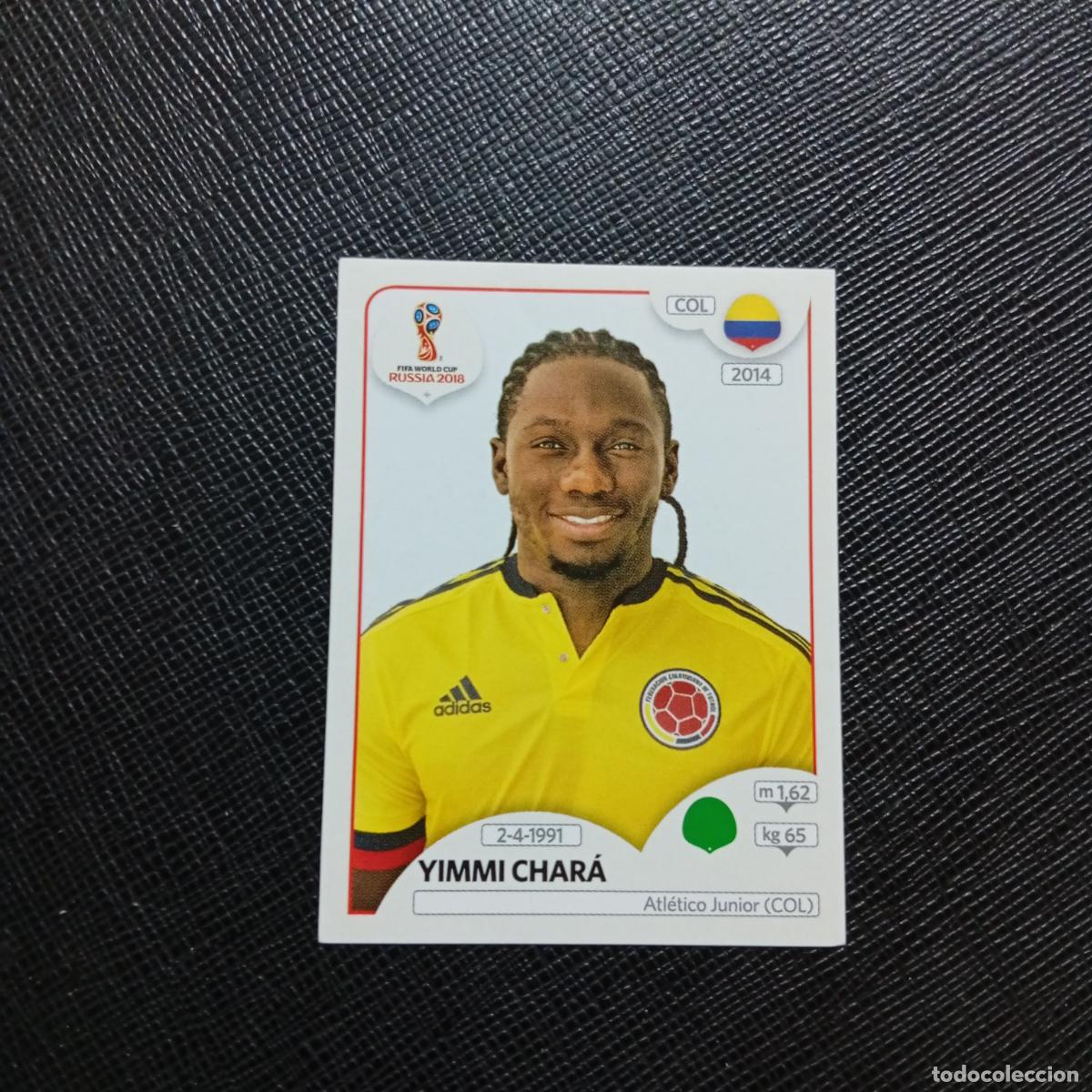 Cromos de f&uacute;tbol: 650 YIMMI CHARA COLOMBIA PANINI MUNDIAL RUSIA 2018 CROMO FUTBOL 18 - SIN PEGAR - /CJ2 ......