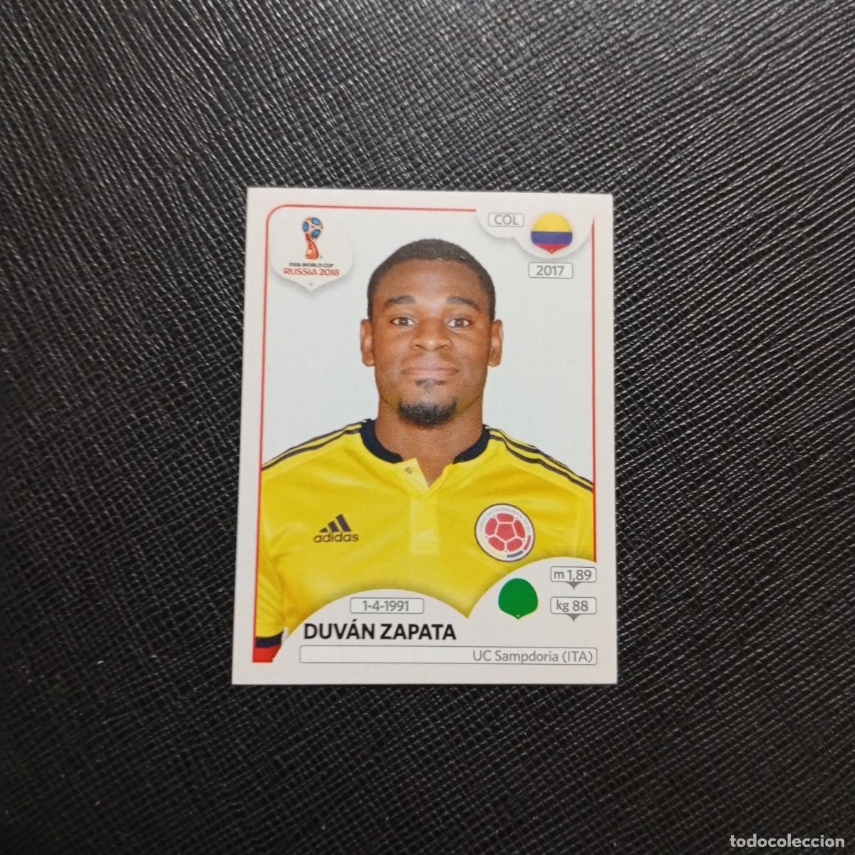Cromos de f&uacute;tbol: 651 ZAPATA COLOMBIA PANINI MUNDIAL RUSIA 2018 CROMO FUTBOL 18 - SIN PEGAR - /CJ2