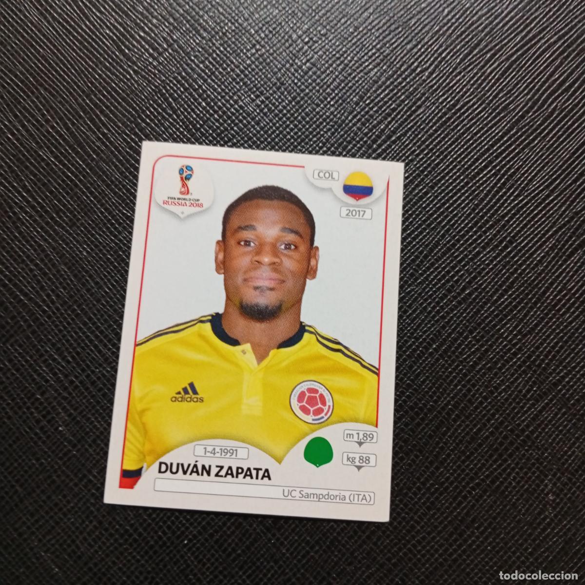 Cromos de f&uacute;tbol: 651 ZAPATA COLOMBIA PANINI MUNDIAL RUSIA 2018 CROMO FUTBOL 18 - SIN PEGAR - /CJ2 ..