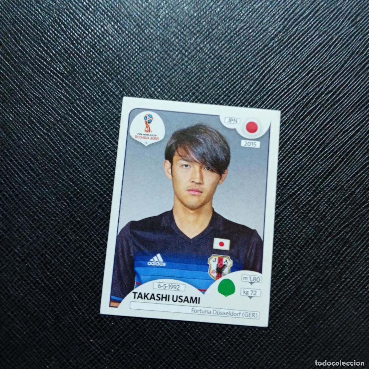 Cromos de f&uacute;tbol: 667 TAKASHI USAMI JAPON PANINI MUNDIAL RUSIA 2018 CROMO FUTBOL 18 - SIN PEGAR - /CJ2