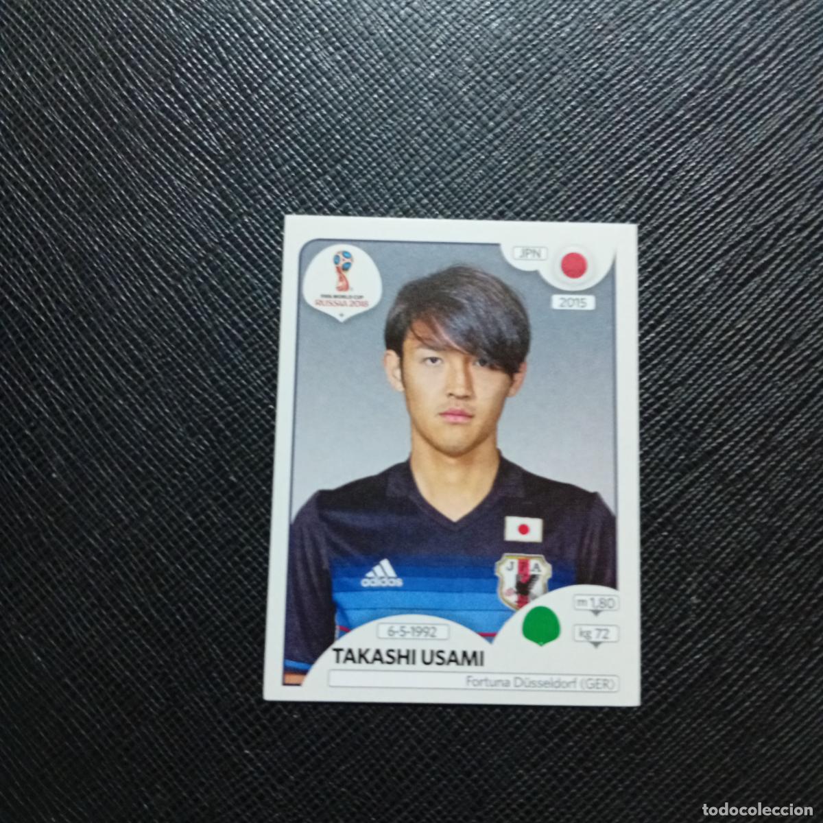 Cromos de f&uacute;tbol: 667 TAKASHI USAMI JAPON PANINI MUNDIAL RUSIA 2018 CROMO FUTBOL 18 - SIN PEGAR - /CJ2