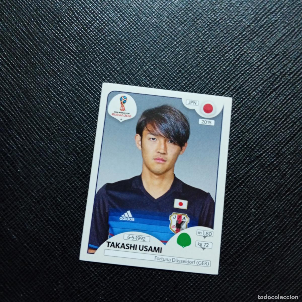 Cromos de f&uacute;tbol: 667 TAKASHI USAMI JAPON PANINI MUNDIAL RUSIA 2018 CROMO FUTBOL 18 - SIN PEGAR - /CJ2