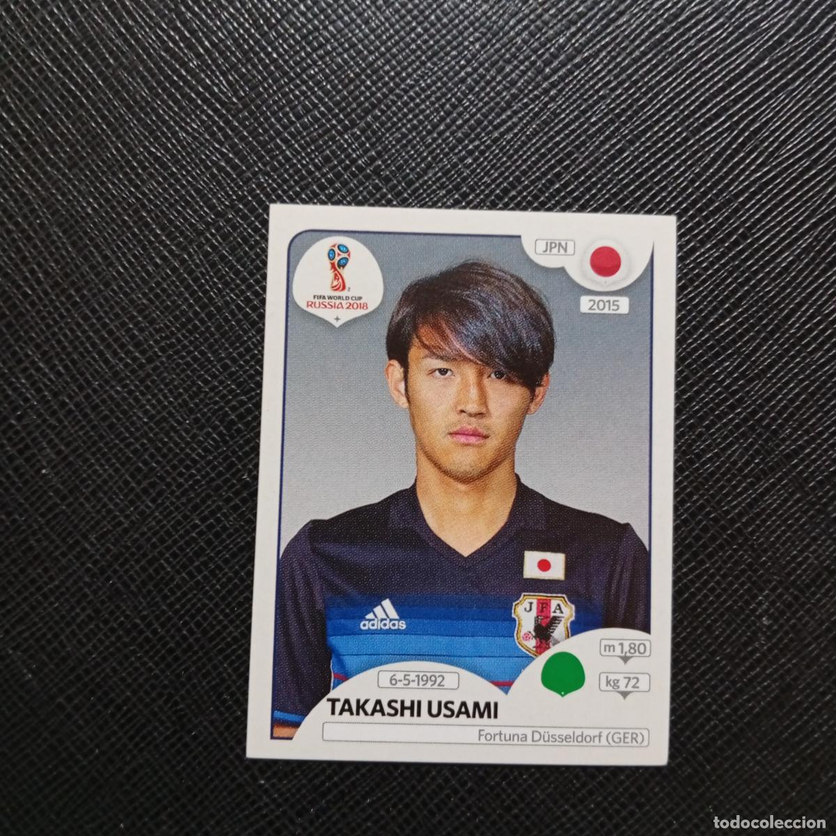 Cromos de f&uacute;tbol: 667 TAKASHI USAMI JAPON PANINI MUNDIAL RUSIA 2018 CROMO FUTBOL 18 - SIN PEGAR - /CJ2 .